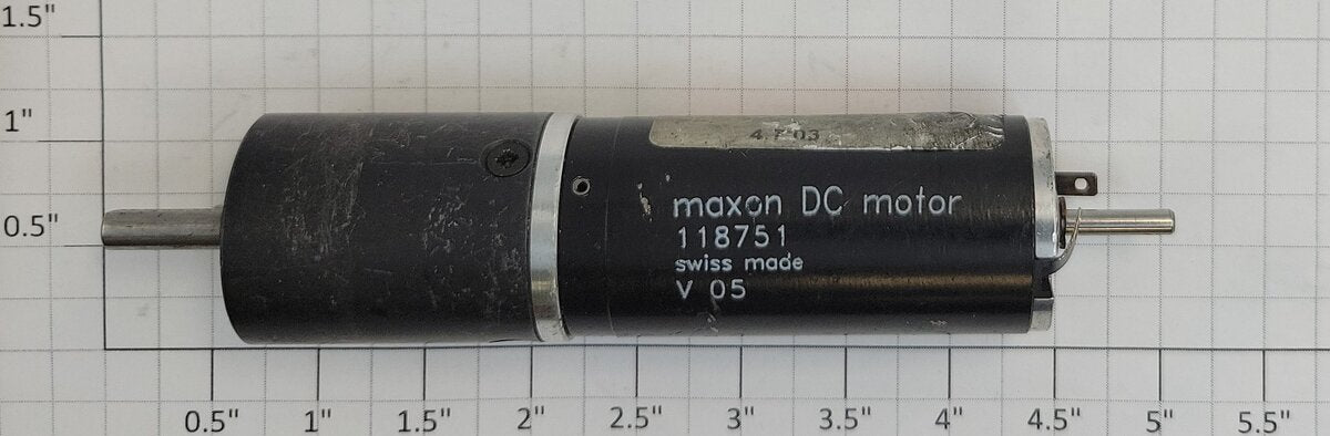 maxon 144470 16-Volt DC A-Max Motor with Maxon Gear 110394 57mm x 22mm