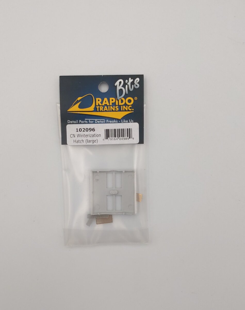 Rapido Trains 102096 HO Canadian Winterization Hatch (Large)