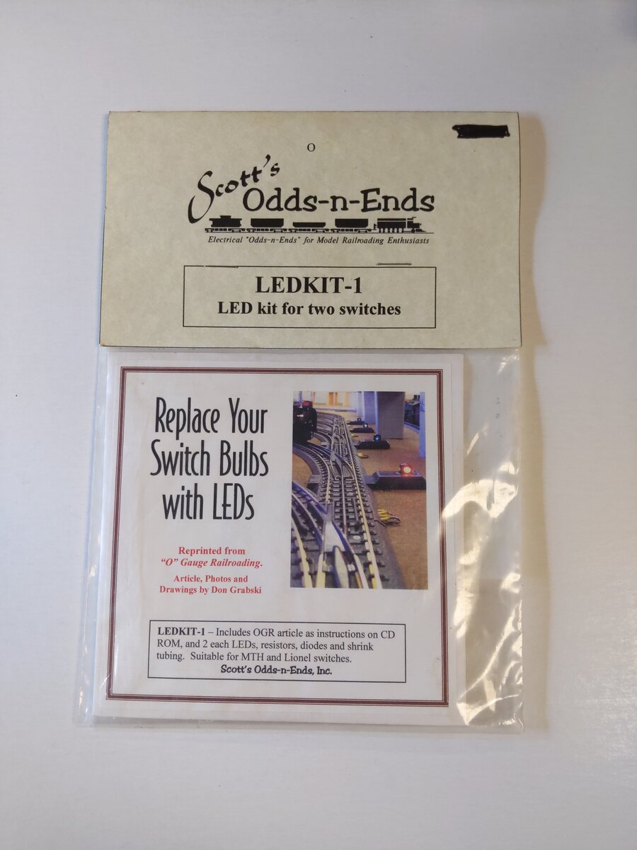 Scotts Odds-N-Ends LEDKIT-1 LED Kit for Two Switches