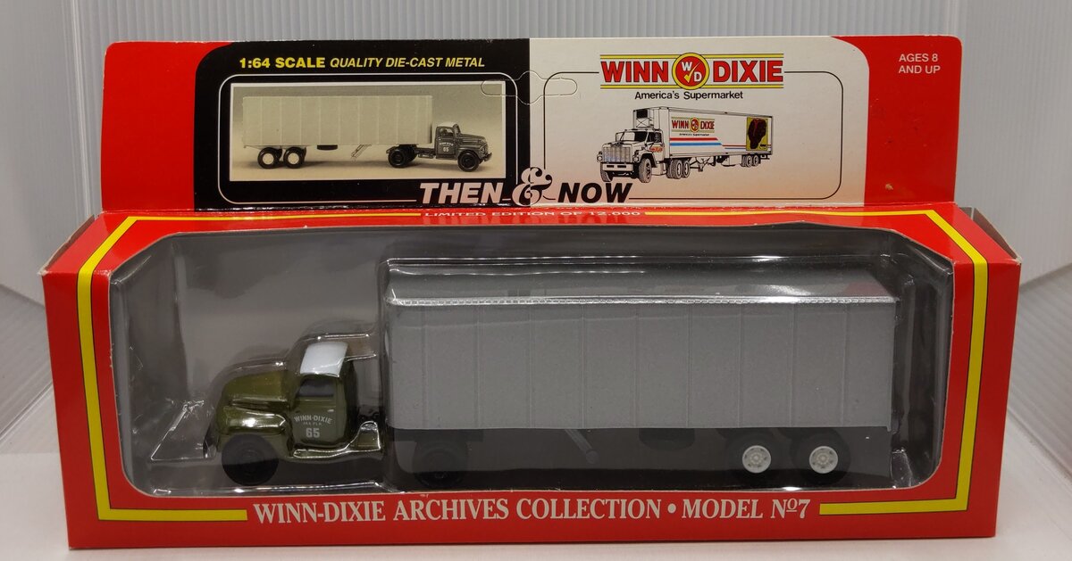 AHL L55407 1:64 Diecast Winn Dixie Archives Collection Model No.7