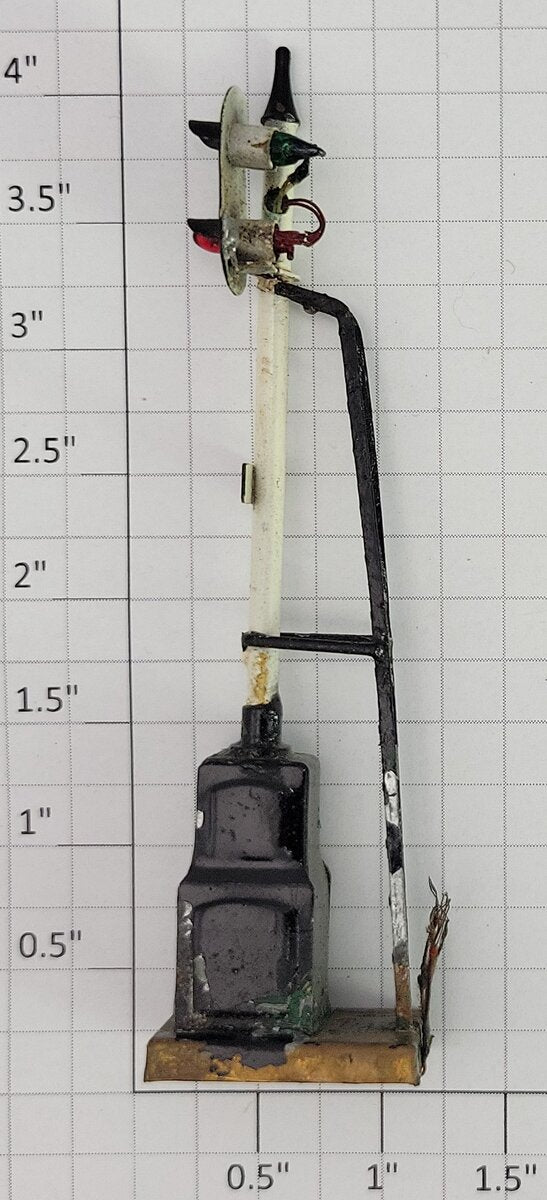 Kemtron JI-304 Diecast Two Light Crossing Signal