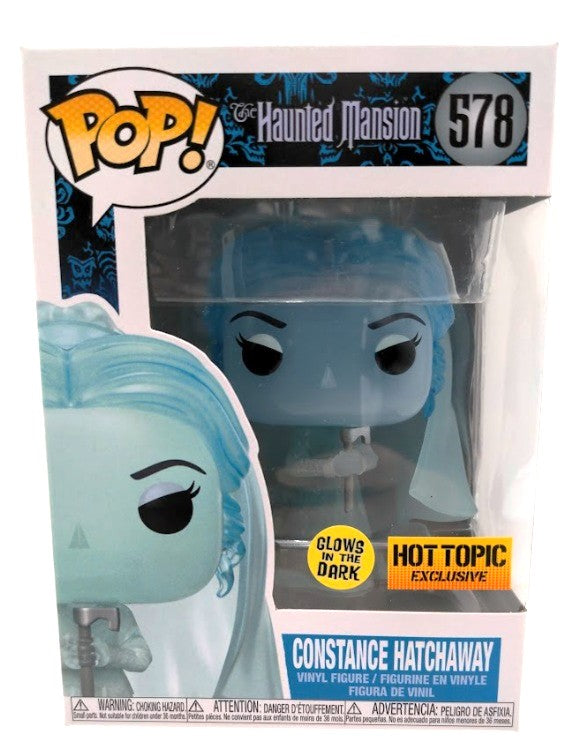 Funko 578 Pop! Constance Hatchaway Disney Haunted Mansion Hot Topic Glow
