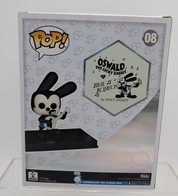 Funko 08 POP Figure Art Cover Disney 100th Oswald the Luckey Rabbit