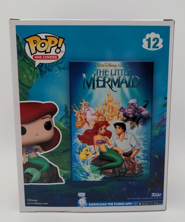 Funko 12 Pop! VHS Cover: Disney The Little Mermaid Figure Ariel Amazon Exclusive
