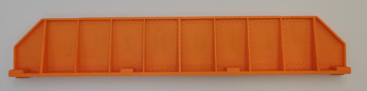 Lionel 6418-2 O Gauge Orange Plastic Bridge Girder