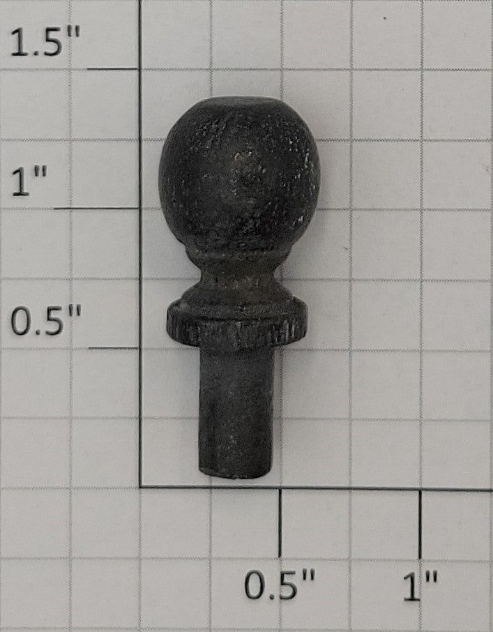 Acme 1020-4 Lead Cast Unpainted Post Finial Assortment (Bag of 7)