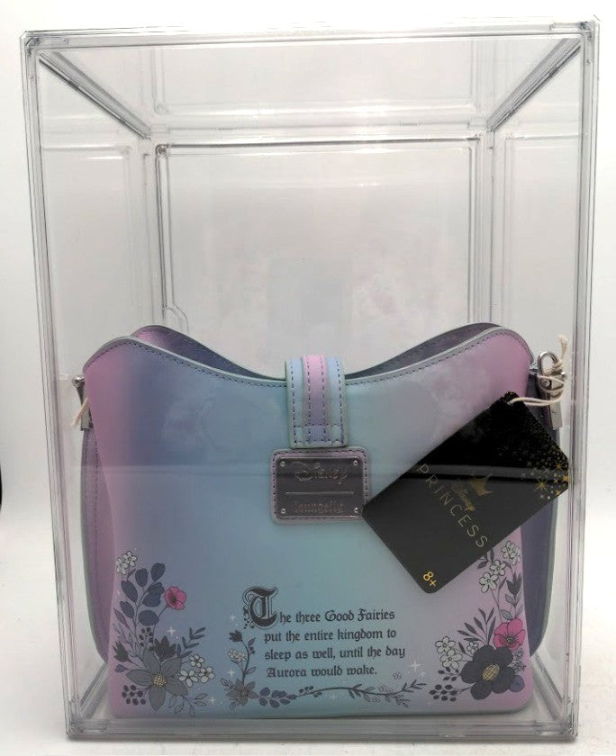 Disney 87307 Sleeping Beauty 65th Anniversary Floral Ombre Crossbody Bag in Case