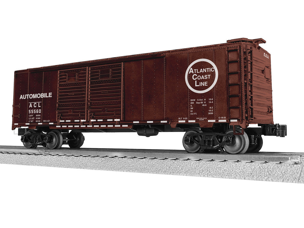 Lionel 2542412 O Atlantic Coast Line 40' Double Door Boxcar #55560