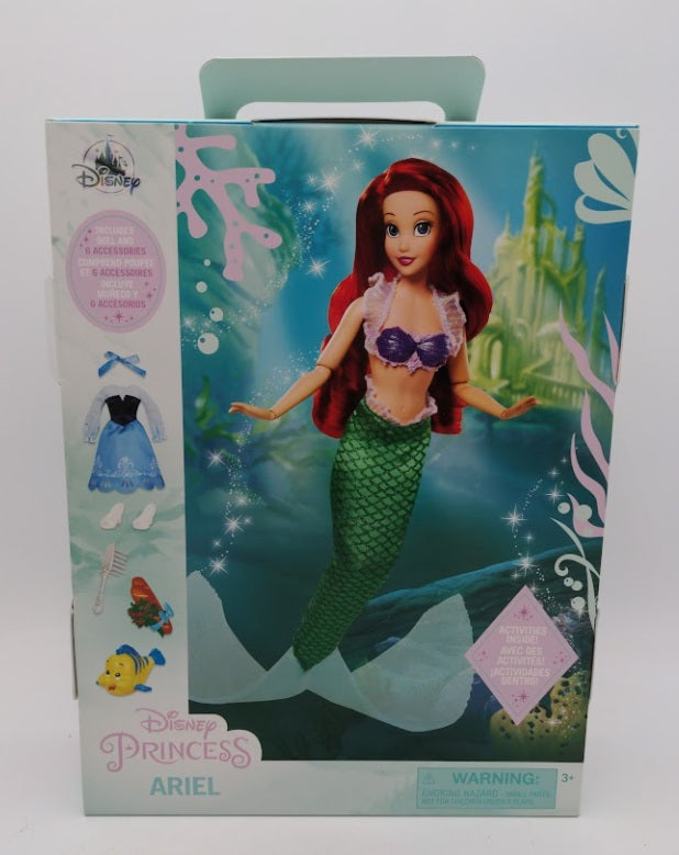 Disney 5540 Little Mermaid Ariel Dolls Includes Accessories & Activities Inside