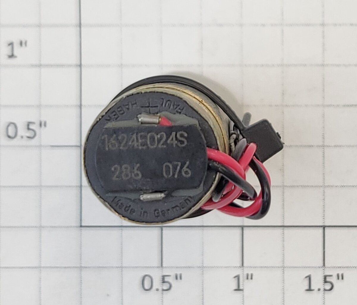 Faulhaber 1624E024S 20-Volt DC Can Motor with Gearbox and Wire