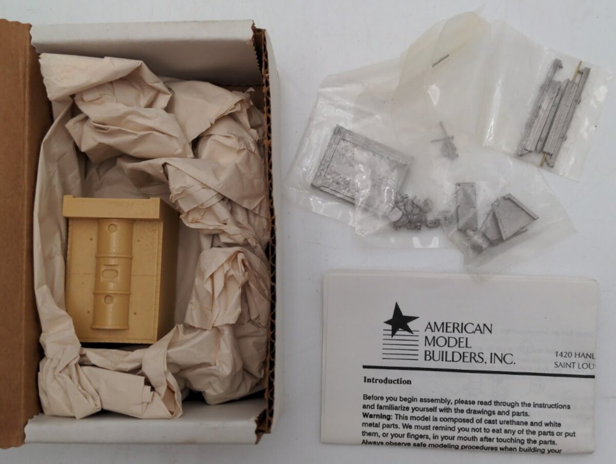 American Model Builders 106 HO Scale Horizontal Mutitube Boiler Kit