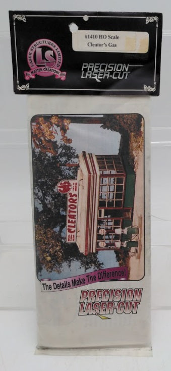 Master Creations 1410 Cleators Gas Station Laser Structures Limited Kit