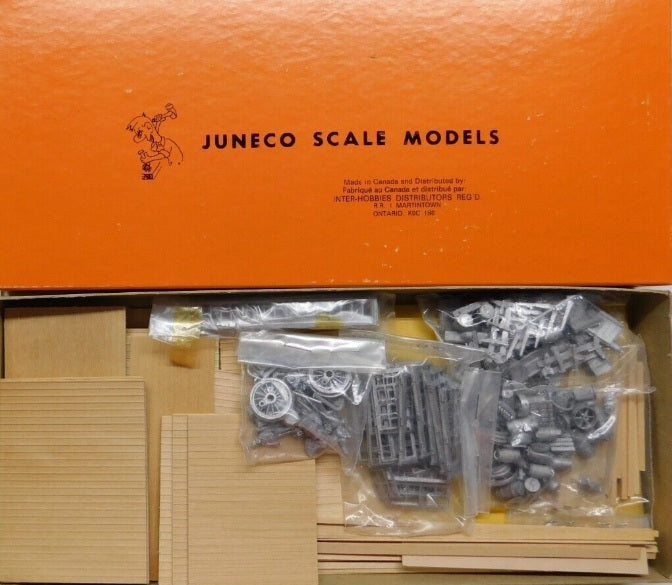Juneco K-19 HO Scale Two Stall Engine House and Repair Shed Kit