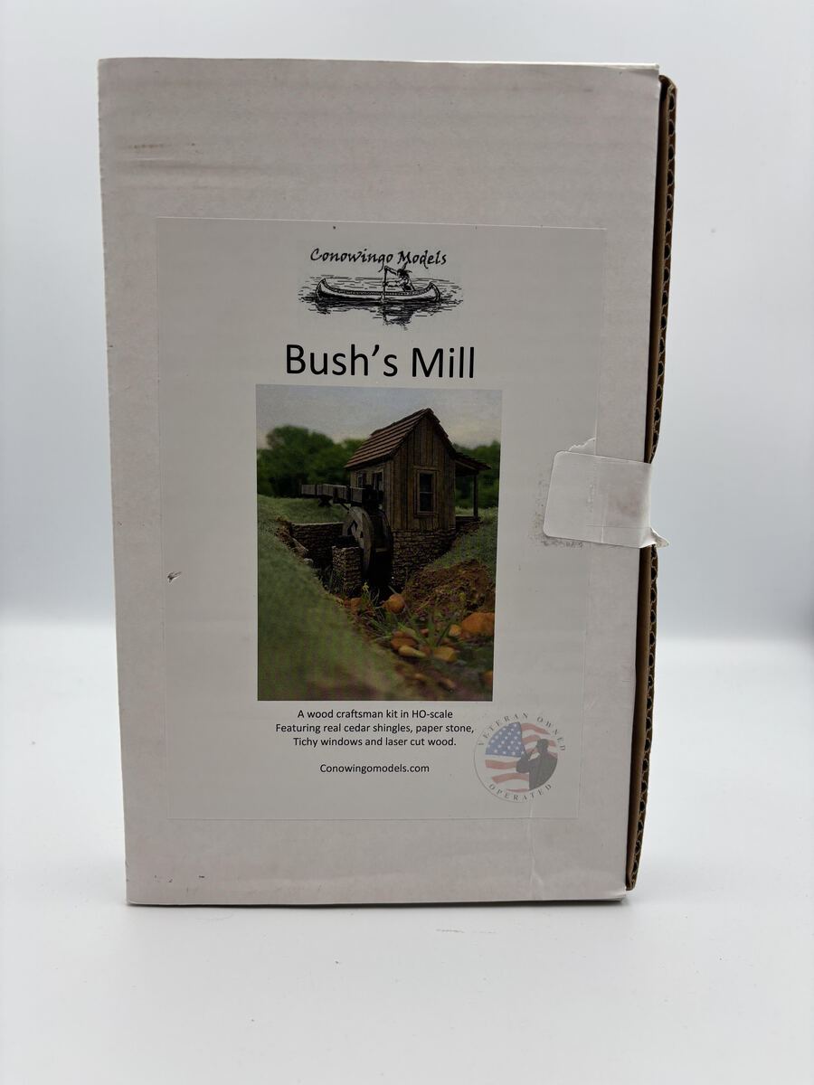 Conowingo Models HO scale Bush's Mill Building Kit