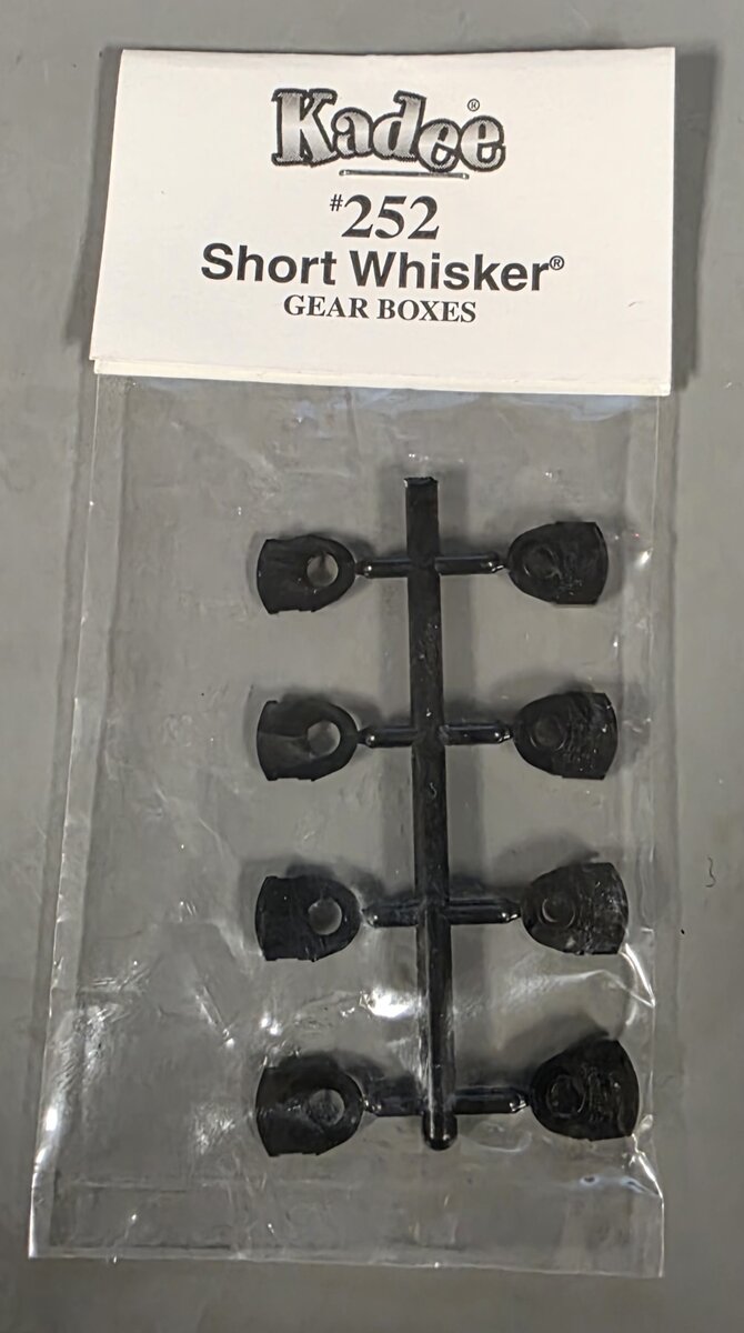 Kadee 252 HO Short Whisker Gear Boxes
