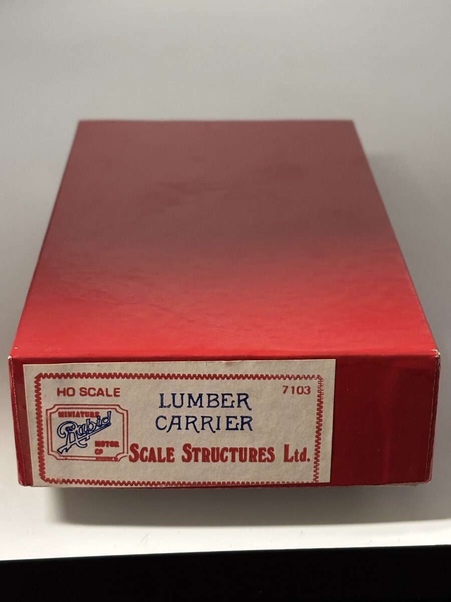 Scale Structures 7103 HO Lumber Carrier
