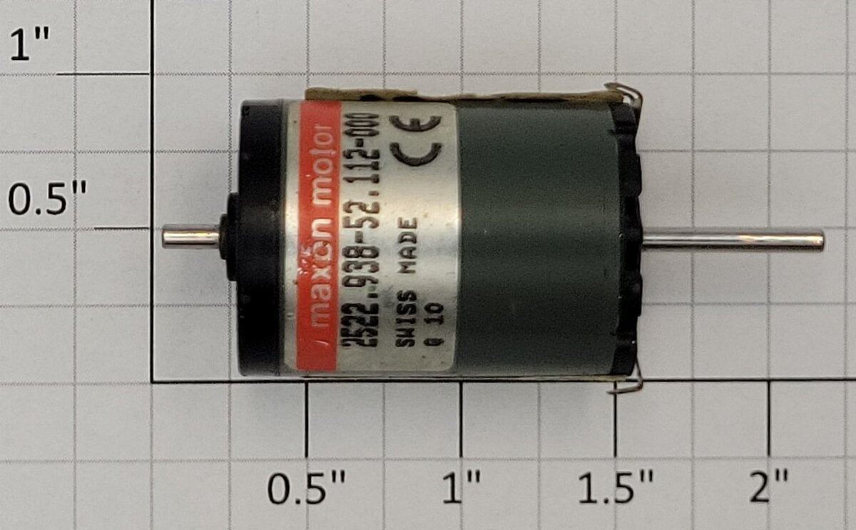 maxon 2522.938-52.112-000 12-Volt DC Can Motor – Trainz
