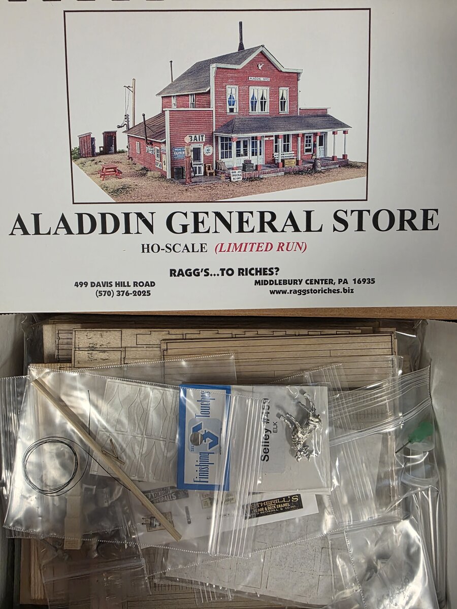 Raggs to Riches AGS-HO HO Aladdin General Store Building Kit