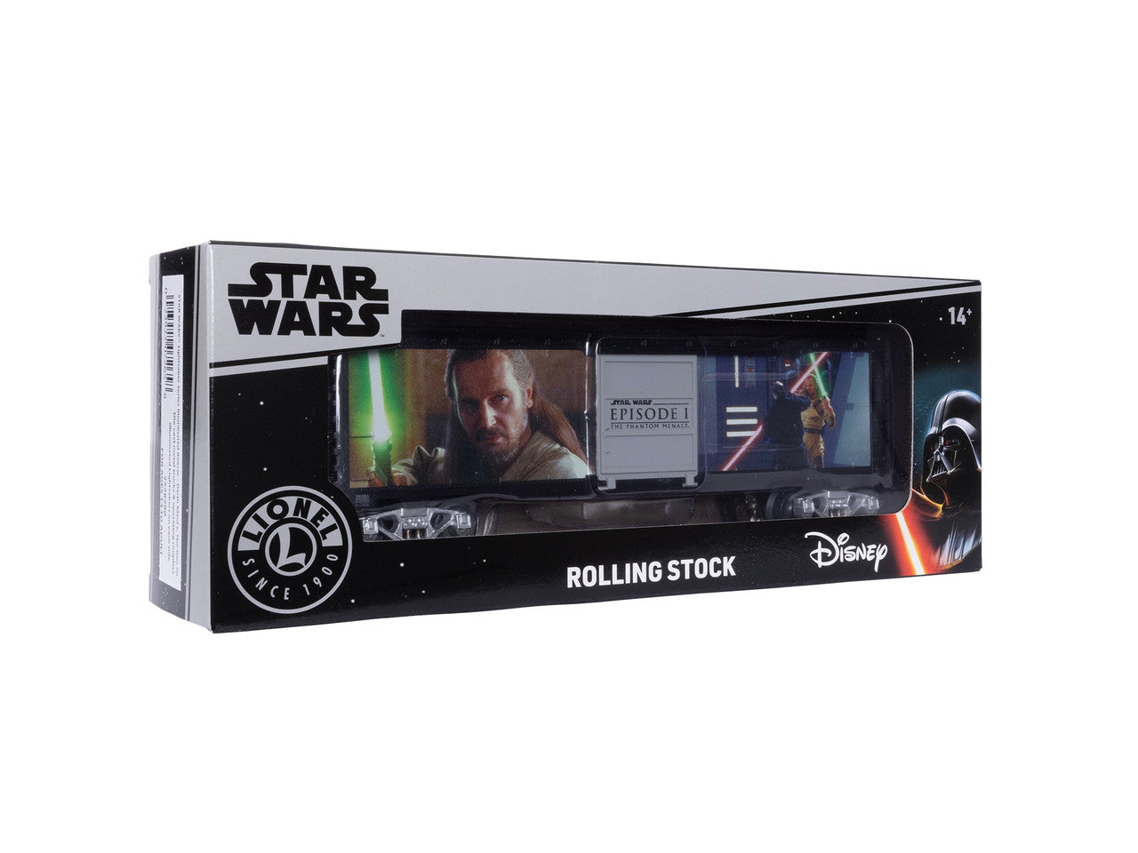 Lionel 2528280 O Star Wars Darth Maul v. Qui-Gon Jinn Illuminated Boxc