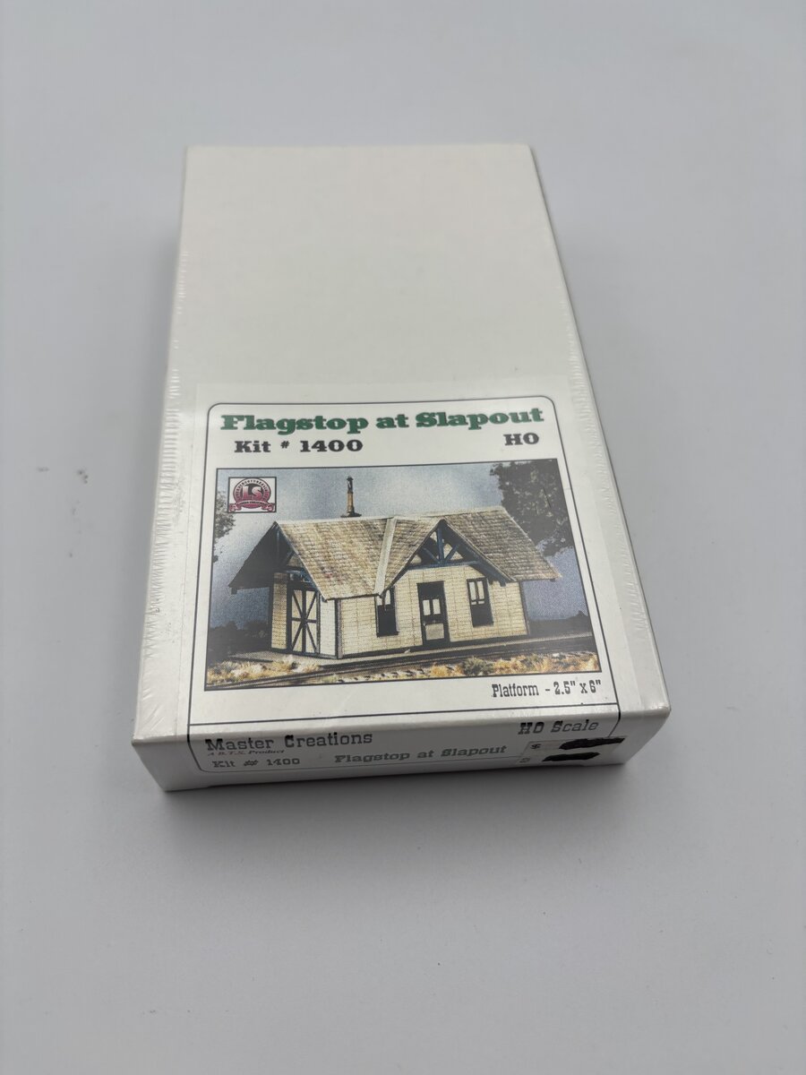 Master Creations 1400 HO Scale Flagstop At Slapout Laser Cut Kit