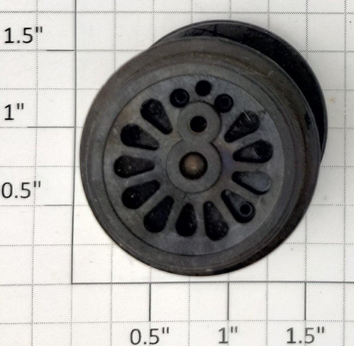 American Flyer PA14C909 Plastic Wheelset with Traction Tire