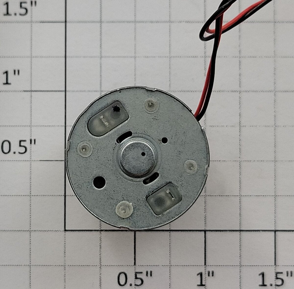 Mabuchi MDN3BL3DSB 12-Volt DC Pancake Can Motor with Wire and