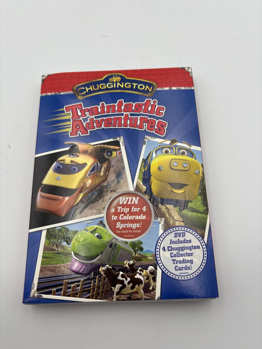 Chuggington Traintastic Adventures DVD