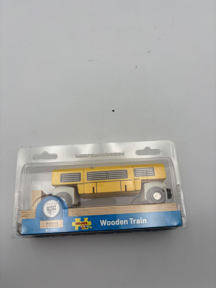 Big Jig Rails BJT491 Wooden Train/Mobile Workshop