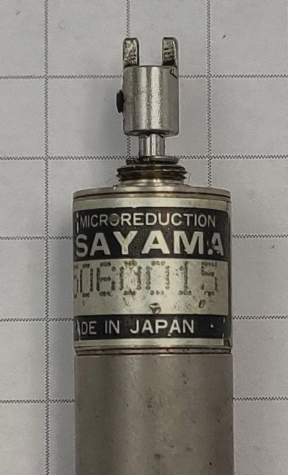 Sayama 202D110015 12 Volt DC Micro Motor with Coupler and Wire