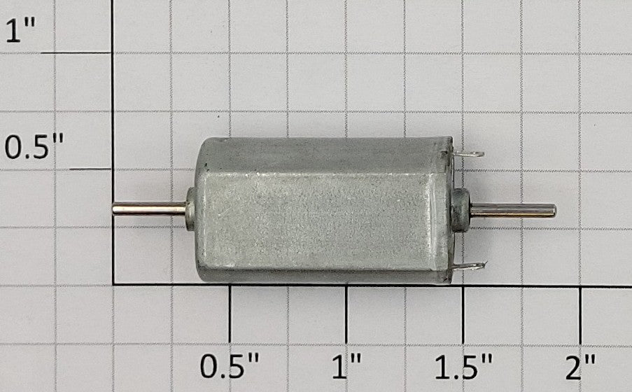 Acme A3A5 12-Volt DC Dual Shaft Flat Can Motor