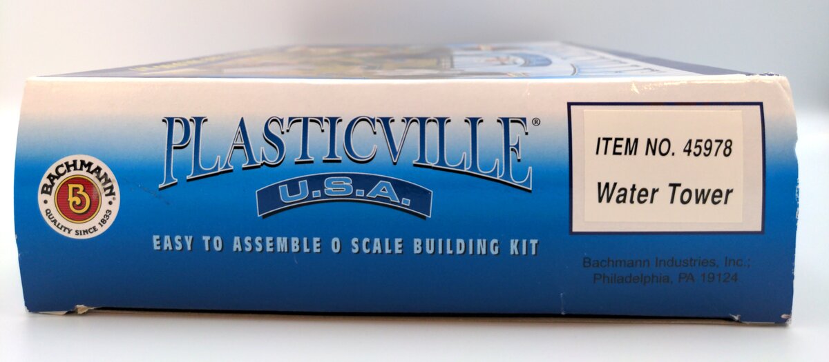 Plasticville 45978 O Water Tower Building Kit