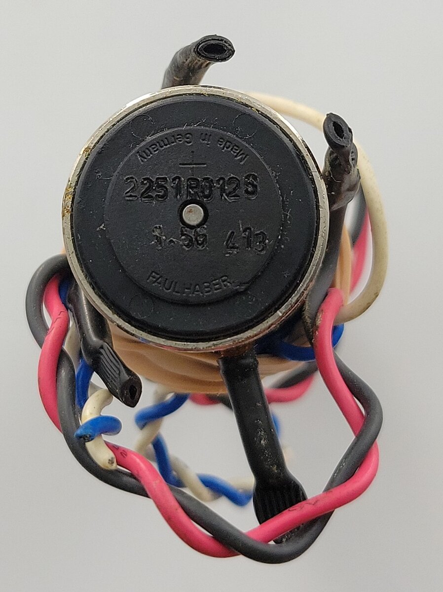 Faulhaber 2251R012S 12-Volt DC Can Minimotor with Wiring