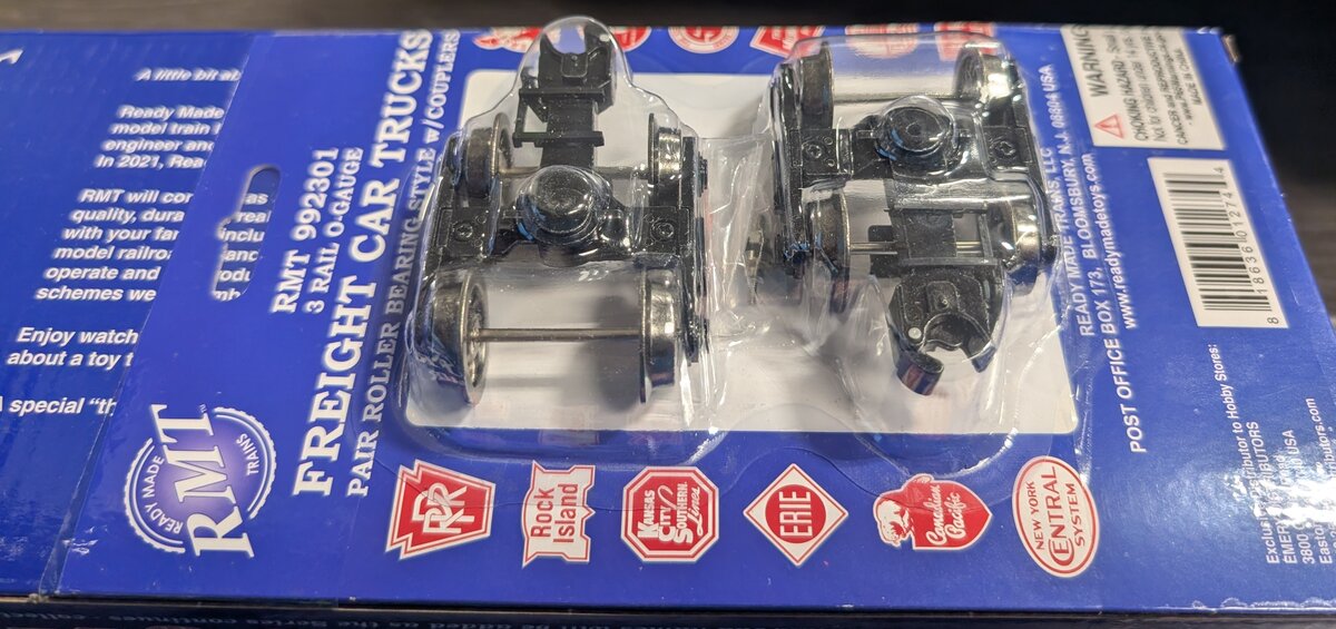 RMT 96719-521 O Scale Bethlehem Steel NY Plant Ore Car w/Replacement Trucks