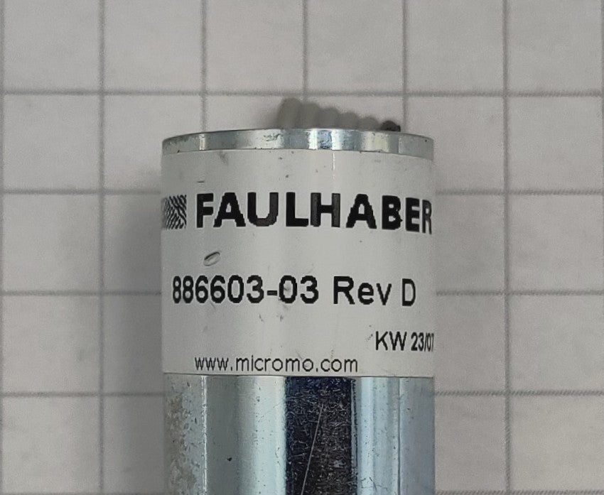 Faulhaber 886603-03 12 Volt DC Can Motor