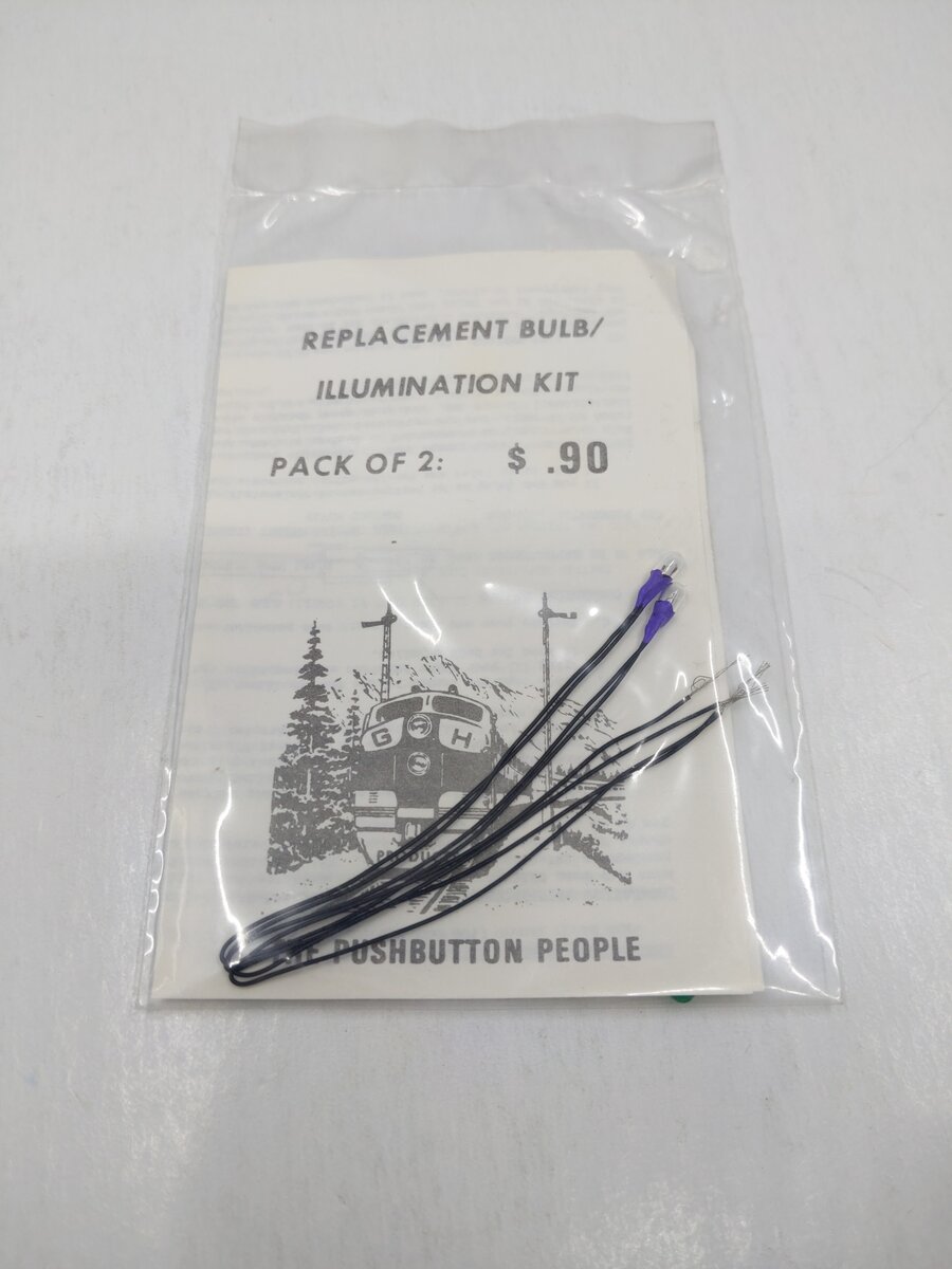 The Pushbutton People Replacement Bulb / Illumination Kit (Pack of 2)