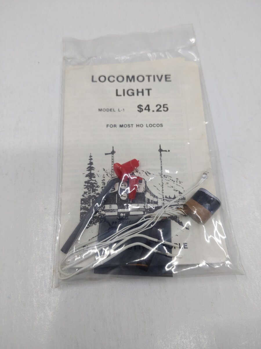The Pushbutton People Locomotive Light Kit for Most HO Locomotives