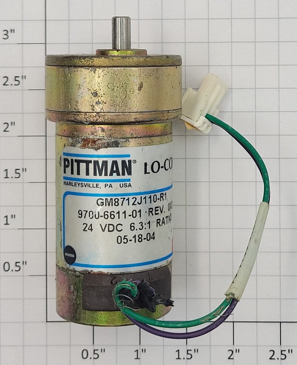 Pittman GM8712J110-R1 20-Volt DC Lo-Cog Can Motor with Gearhead