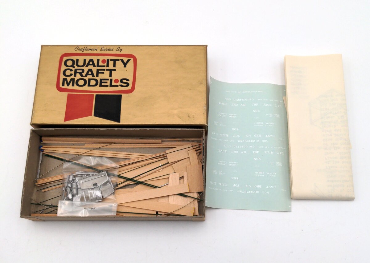 Quality Craft 323 HO N3 East Broadtop Wood Hopper Kit