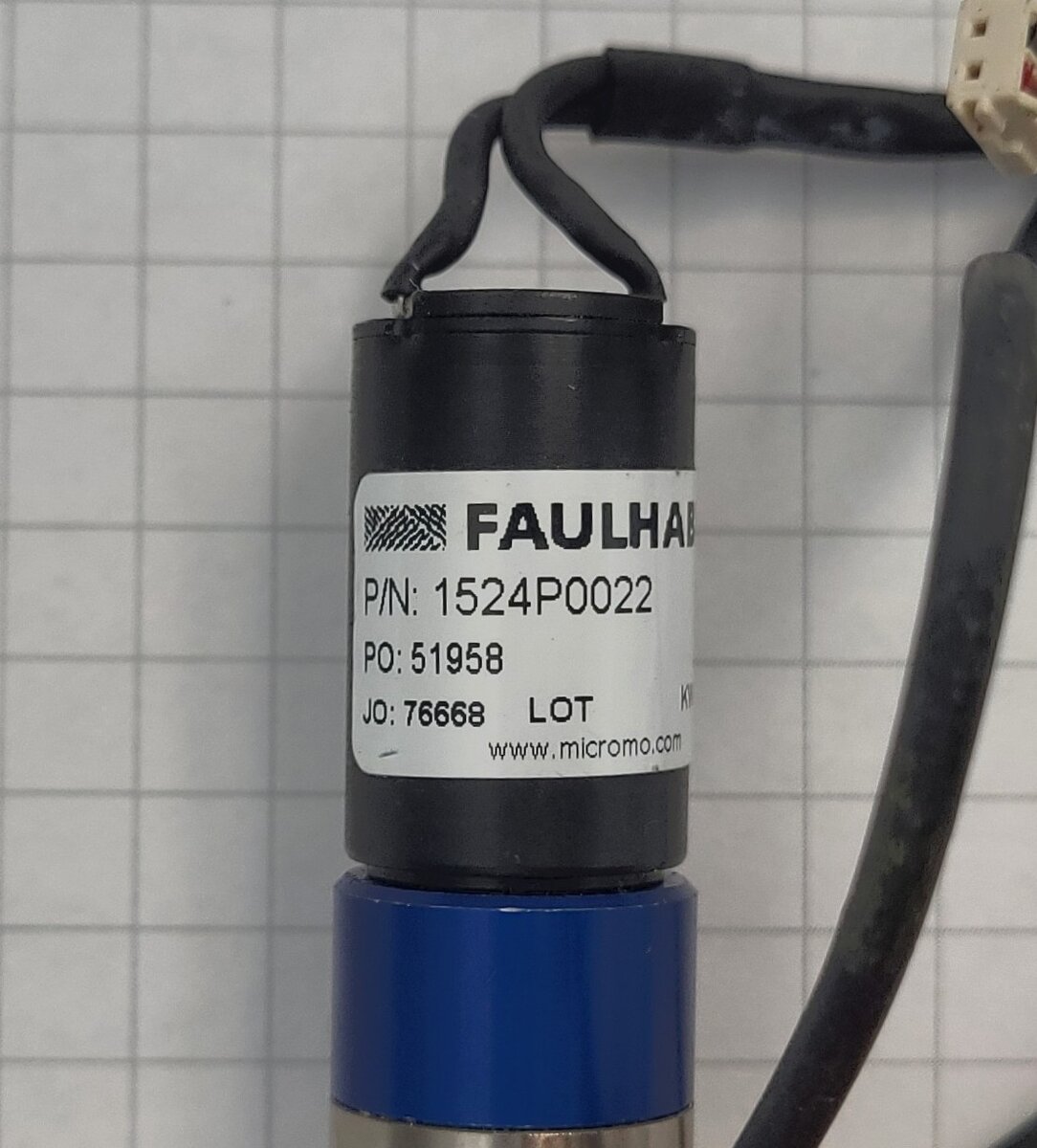 Faulhaber 1524P0022 20 Volt DC Can Motor with Gearhead