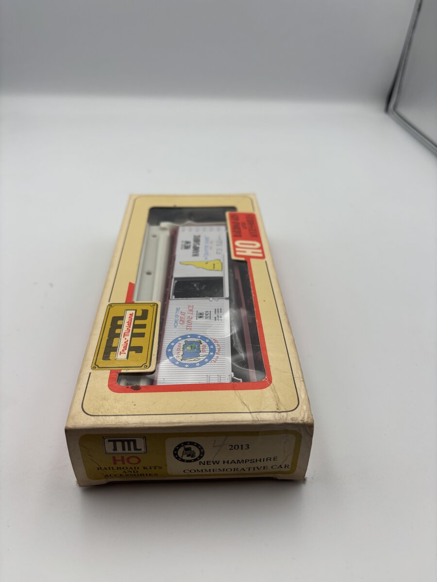 Train Miniature 2013 HO New Hampshire Commemorative Car Boxcar