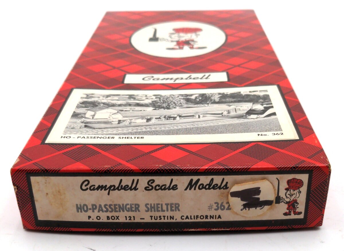 Campbell Scale Models HO Passenger Shelter