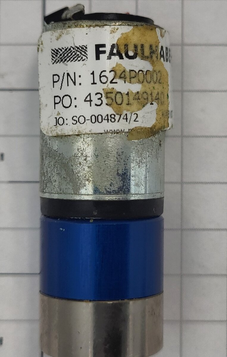 Faulhaber 1624T012S 12-Volt DC Can Motor with Leads