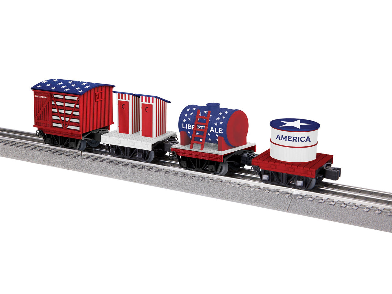 Lionel 2526810 O Generic Disconnect Car (Set of 4)