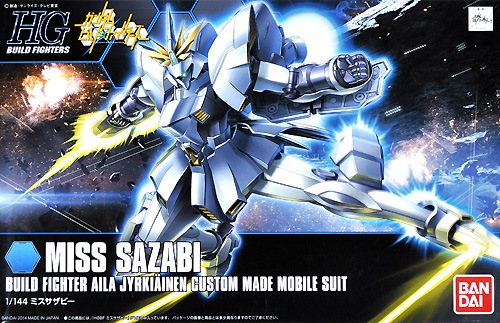 Bandai 2221163 1:144 HG Build Fighters Miss Sazabi Plastic Model Kit