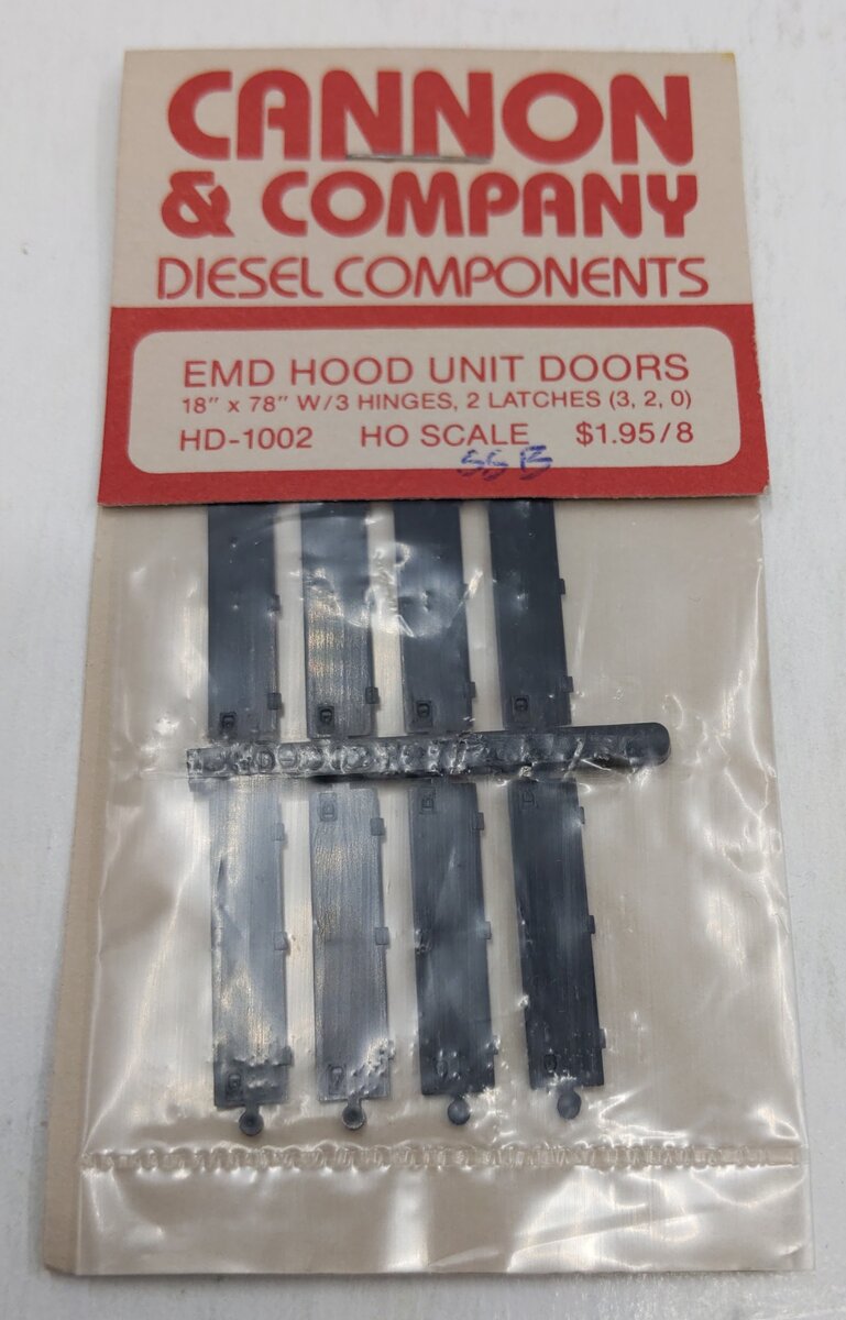 Cannon and Company HD-1002 EMD Hood Unit Doors