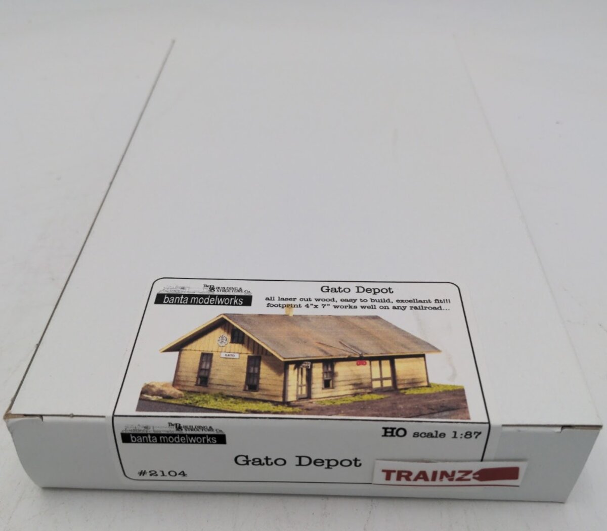 Banta Model Works 2104 HO Scale Gato Depot Build Kit