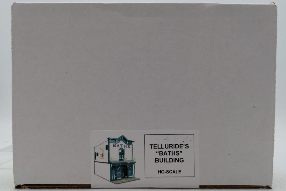 Raggs to Riches BTH-HO HO Telluride's Baths Building Laser Cut Kit