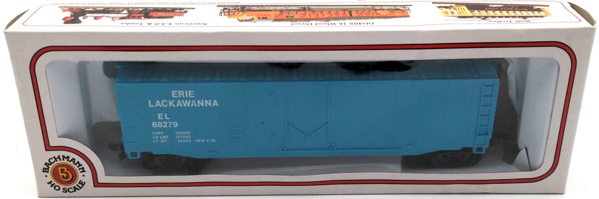 Bachmann 76036 HO Scale Erie Lackawanna Box Car #68279