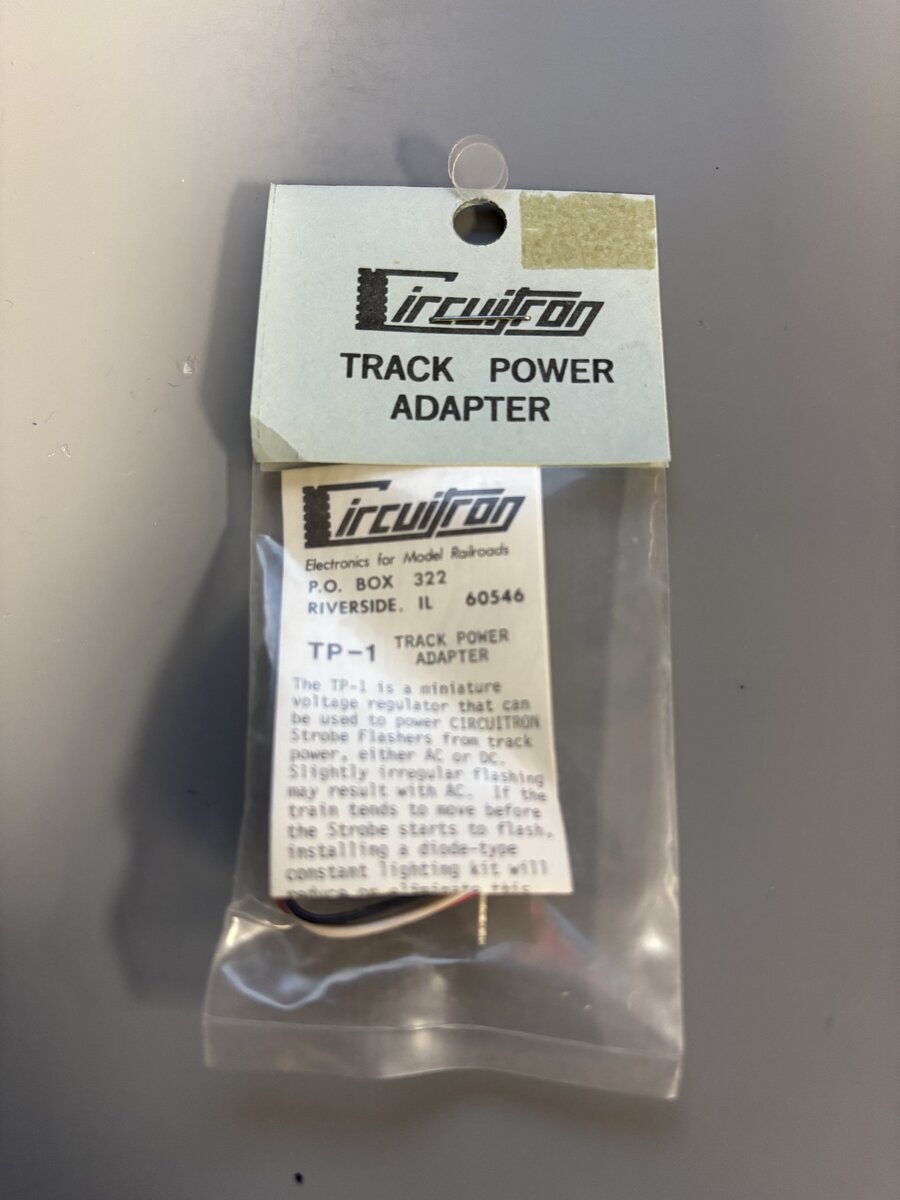 Circuitron TP-1 HO Track Power Adapter