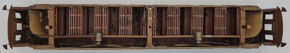 Elettren 3 Vintage O Gauge Italian Passenger Car without Trucks
